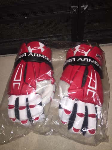 Brand New Under Armour Command Pro TEAM ONTARIO gloves