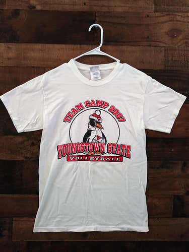 2007 NCAA College YSU YOUNGSTOWN STATE UNIVERSITY PENGUINS Volleyball Team Camp Shirt