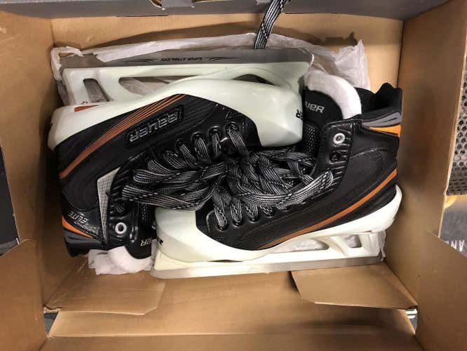 New Bauer Elite Goalie Skates Senior Size 7EE