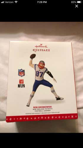 Hallmark Christmas Ornament New *Pats Fans*
