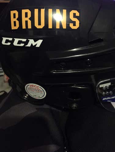 CCM Hockey Helmet With Bauer Visor