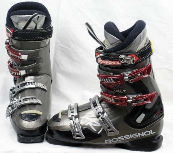 Rossignol Exalt X Unisex Mondo 24.5 Mens 6.5 Womens 7.5 Gray/Black/Red- USED -