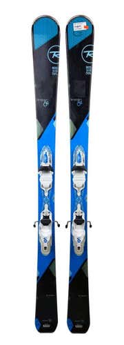 Rossignol Temptation 84 Skis 162cm / Xelium 110 Bindings Black/Blue - USED VALUE