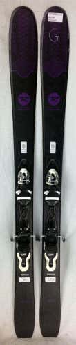 2017-18 Rossignol Spicy 7 W 154 cm Skis with XPRESS 11 Bindings - USED - Gold