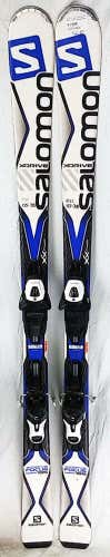 2016-17 Salomon X-Drive Focus Skis 160 cm with Lithium 10 Bindings - USED - Gold