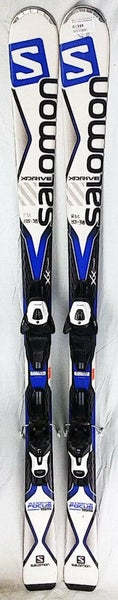 2016-17 Salomon X-Drive Focus Skis 160 cm with Lithium 10 Bindings - USED - Gold