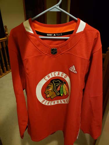 New Adidas Chicago Blackhawks Practice Jersey