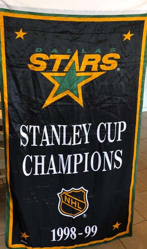 Dallas Stars 1999 Stanley Cup Champions Flag