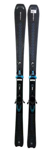 Head Pure Joy Womens Skis 163 cm with Joy 9 Bindings - Black/Blue - USED - GOLD