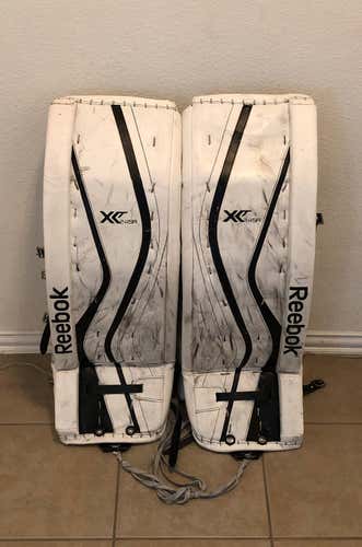 Reebok XLT pads 34+1 Black/white No Break With Double Interior Break