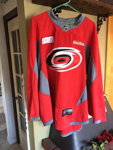 Reebok Carolina Hurricanes Practice Jersey and Socks 58+