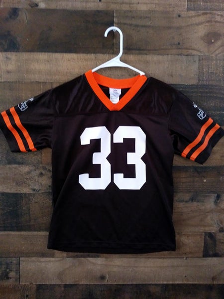 Cleveland Browns Jersey Shirt Mens Large Brown #33 Richardson NFL