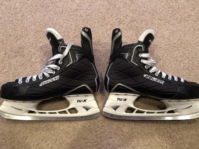 Bauer Nexus 600 Skates Senior Size 12 LIKE NEW!