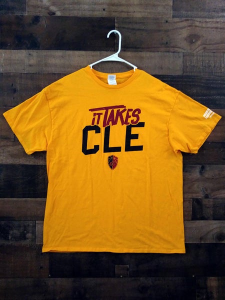 Cleveland Cavaliers City Edition Men's Nike NBA Long-Sleeve T-Shirt.