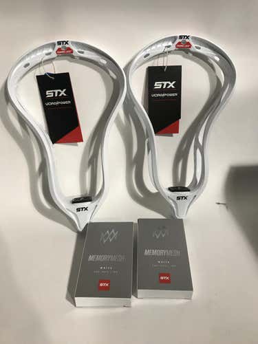 New STX Ultra Power Head - semi hard memory mesh- 2 PACK