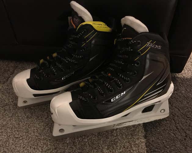 CCM Tacks Goalie Skates 8.0D 8D