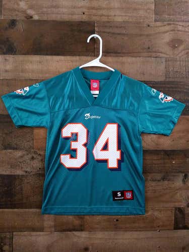 New Reebok NFL Football MIAMI DOLPHINS #34 Ricky Williams Player Jersey