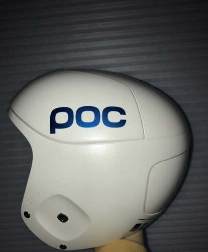 Barely Worn White POC helmet!