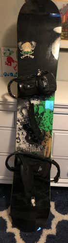 Salamon Snowboard With Bindings- 160cm