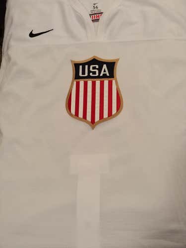 IIHF Kevin Shattenkirk Signed USA Jersey