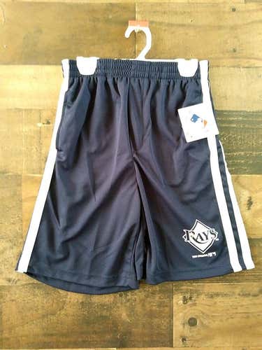 New MLB Baseball TAMPA BAY RAYS Youth Athletic Team Shorts