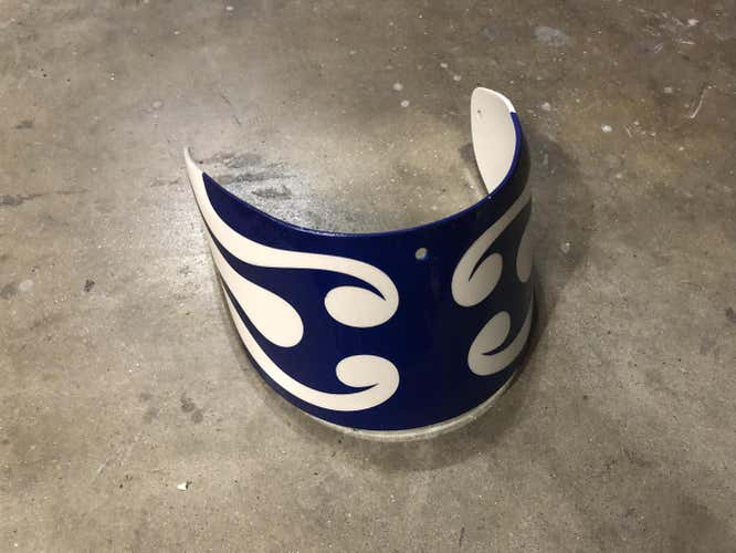 Itech Custom Painted Goalie Throat Guard Protector