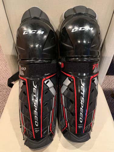 CCM FT390 14” Shin Pads