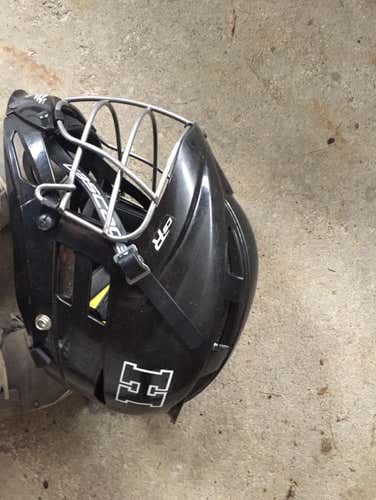 NEED GONE! CS-R Youth Helmet Black Use For 1 Season