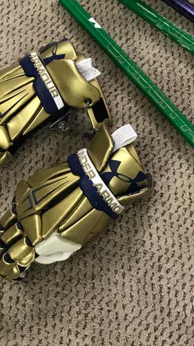 Notre Dame Team Issued Brand New Lacrosse Gloves 2018