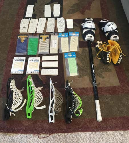 Lacorsse Heads, Mesh & More For Sale. Looking To Sell Everything