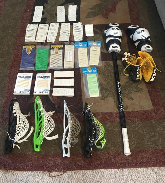 Lacorsse Heads, Mesh & More For Sale. Looking To Sell Everything