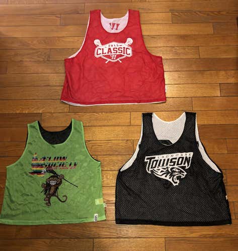 Mens Lacrosse Pinnies NOT $10 FOR ALL READ DESCRIPTION BELOW