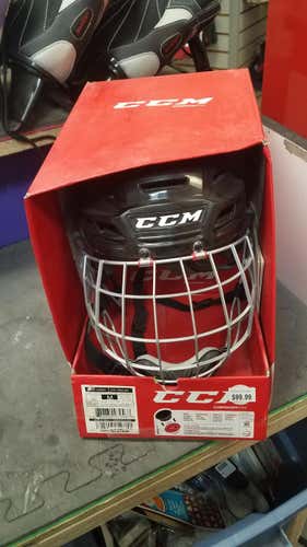 New CCM Resistance 300 Helmet w/ Cage