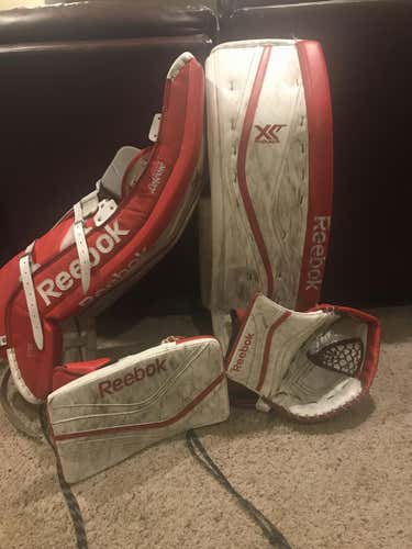 Reebok Premier XLT Pro Goalie Equipment (Full Set) Regular Senior Pro Stock