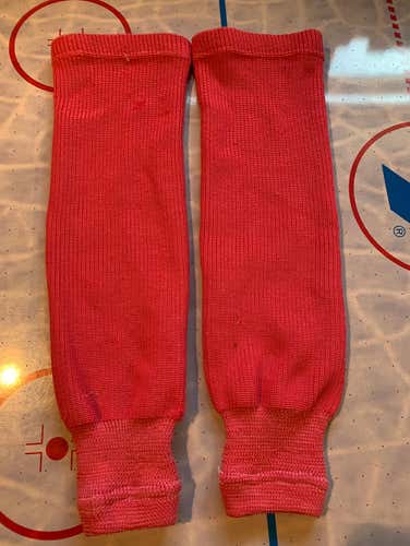 Pink Hockey Socks
