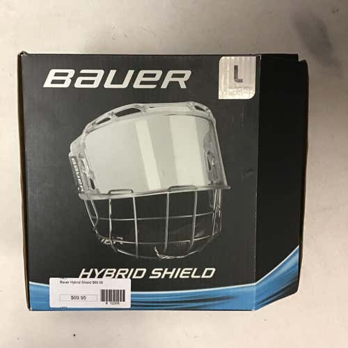 Bauer Hybrid Shield Helmet H Visor Combo Large
