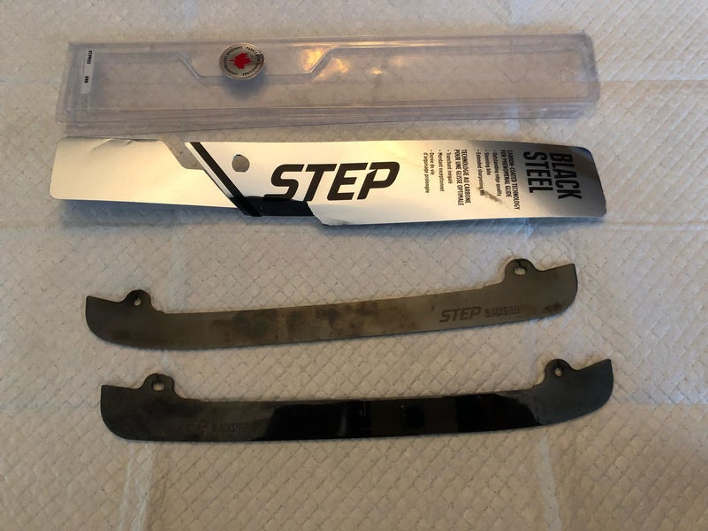 Step Steel Blacksteel Blades For CCM SB 4.0 Speedblade Holder Black Runners.