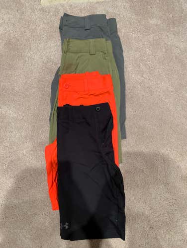 Youth Medium Under Armour Golf Shorts- $5/each Or $15/all 4
