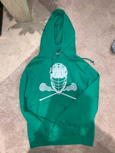 New Green Lacrosse Sweatshirt