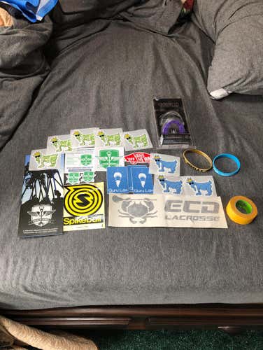 Random Lacrosse Stickers And Stuff