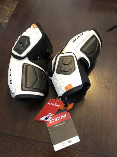 New CCM Ultra Tacks Elbow Pads Senior Pro Stock
