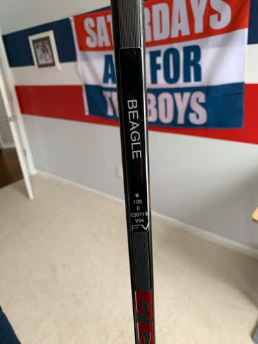Jay Beagle Game Used CCM RBZ