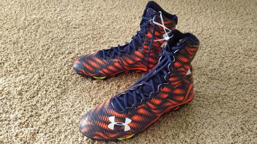 New Under Armour Highlight Cleats - Size 14