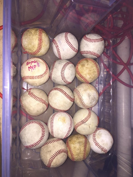 Baseballs 15 Baseballs Used