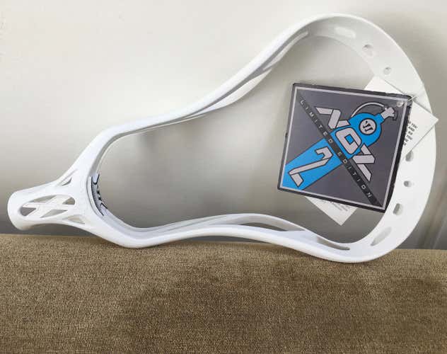 Brand New White Warrior Limited Edition Noz 2 Lacrosse Head- (No Trades)