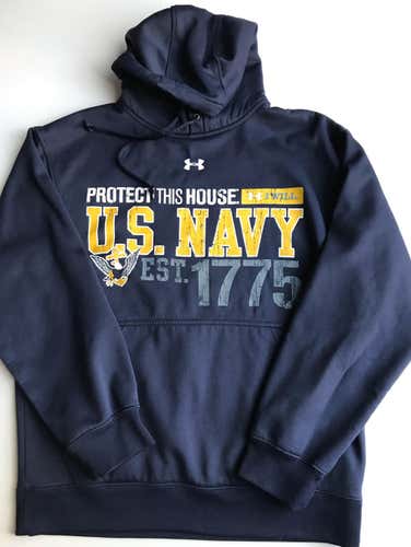 Under Armour US NAVY Hoodie Size Small