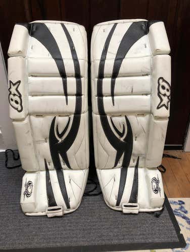 Brians Zero G Goalie Pads Sr 33