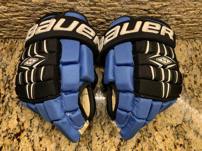 Bauer Nexus Junior 11” Gloves Victory Honda Blue & Black Maine