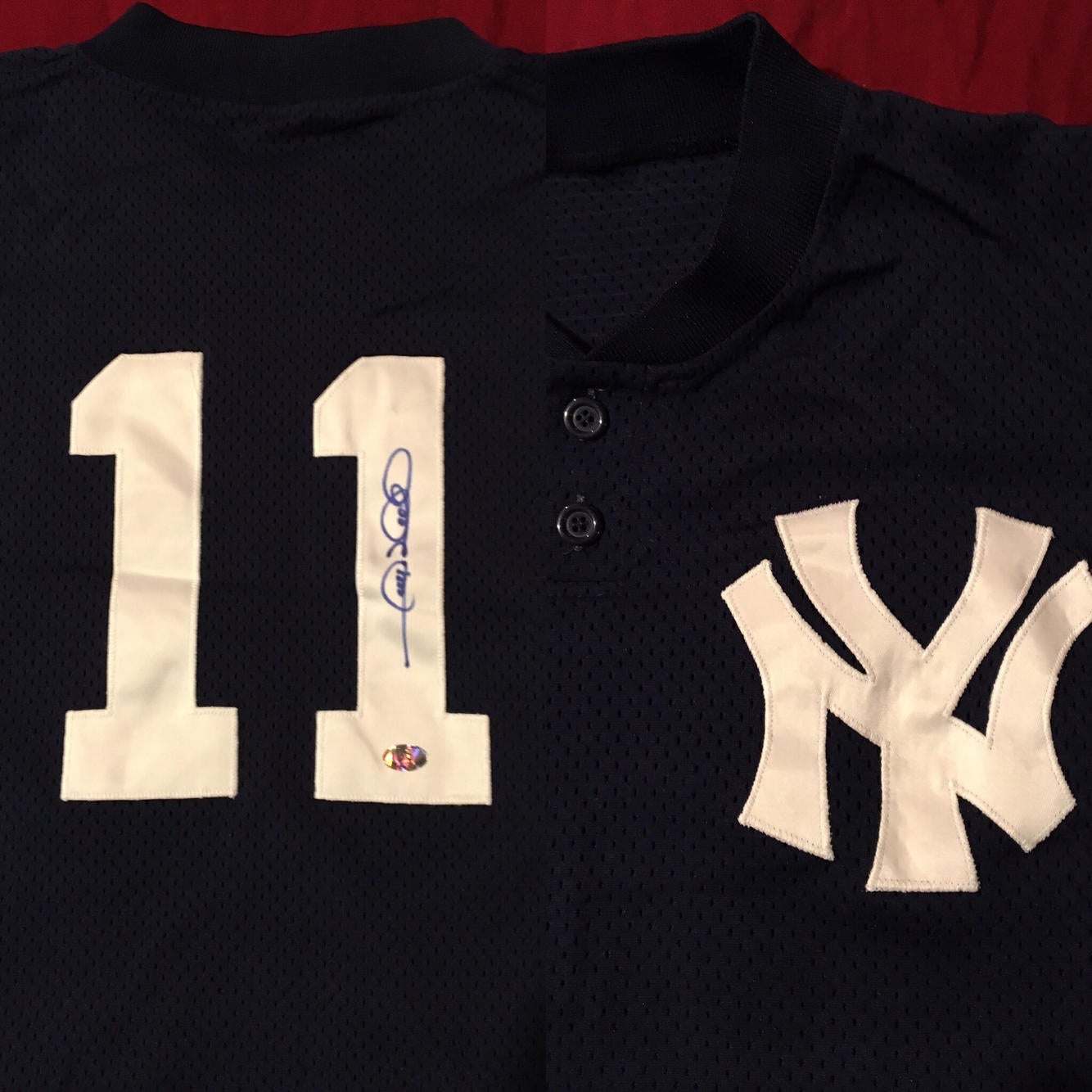 Vintage New York Yankees Gary Sheffield Jersey Majestic Made 