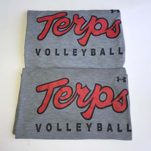 UA Maryland Terps Volleyball T-Shirt 2 Pack (XL)